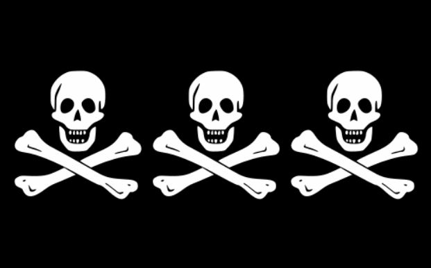 Jean Lafitte's No Quarter Pirate Flag (Nautical)